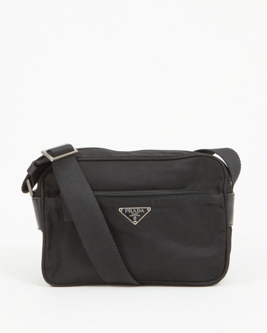 Prada Black Nylon Crossbody Bag