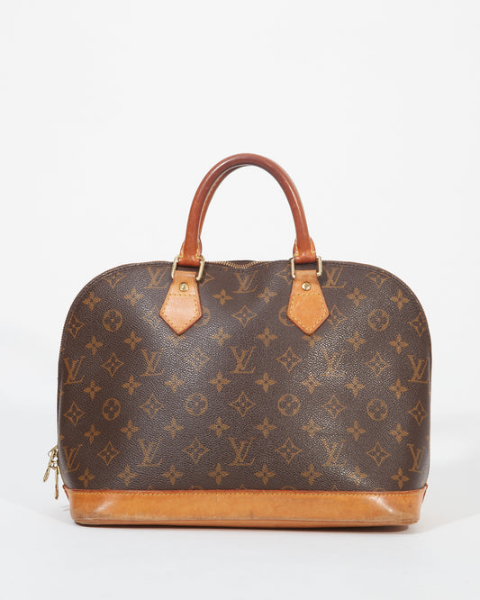 Louis Vuitton Monogram Canvas Alma PM Sac