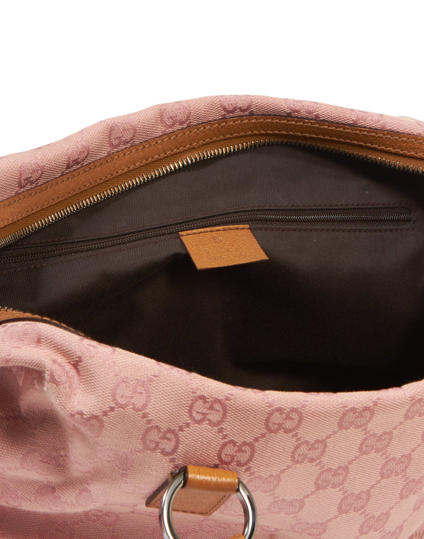 Petit sac Boston en toile monogramme GG rose Gucci