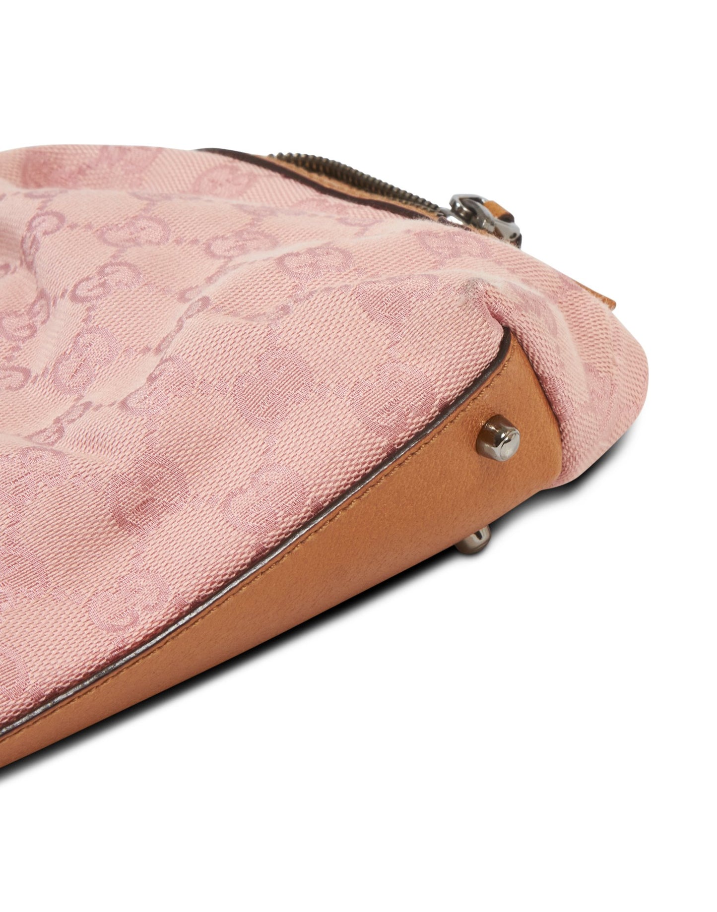 Petit sac Boston en toile monogramme GG rose Gucci