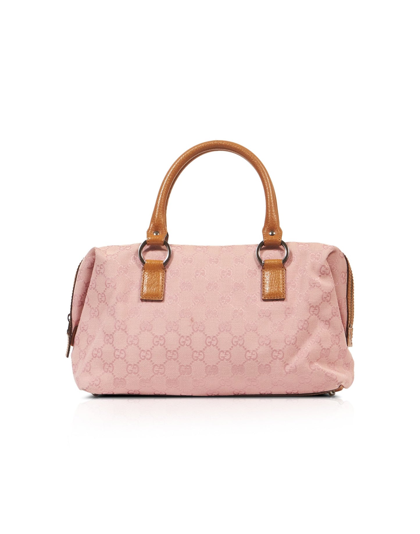 Petit sac Boston en toile monogramme GG rose Gucci