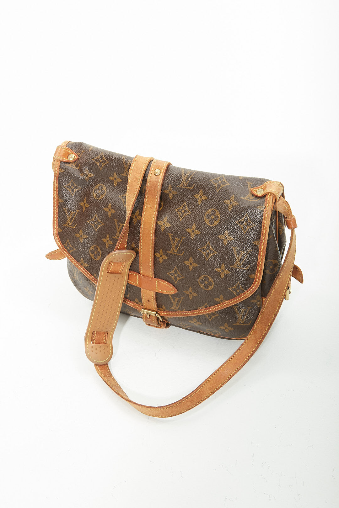 Louis Vuitton Monogram Canvas Saumur 30 Crossbody Bag