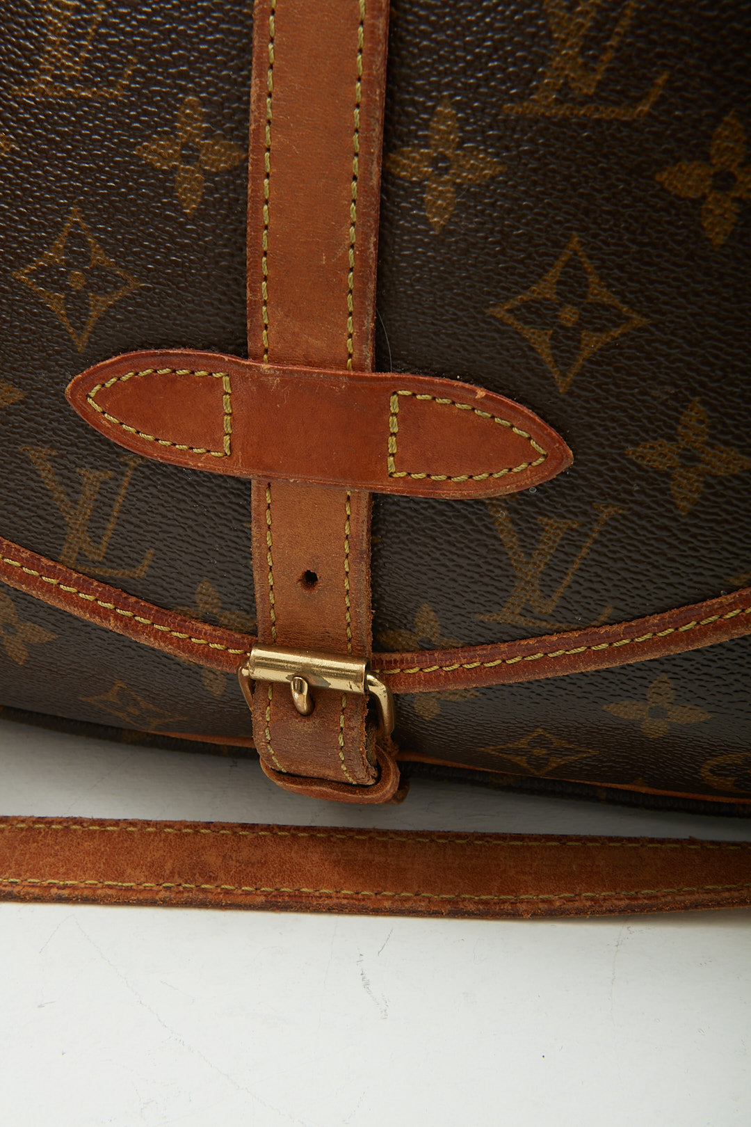 Louis Vuitton Monogram Canvas Saumur 30 Crossbody Bag