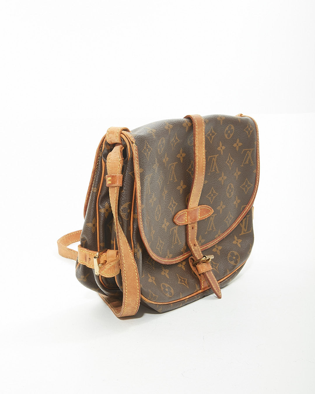 Louis Vuitton Monogram Canvas Saumur 30 Crossbody Bag