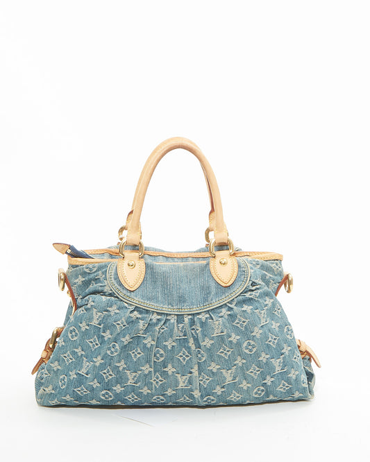 Louis Vuitton Denim Monogram Neo Cabby MM Bag