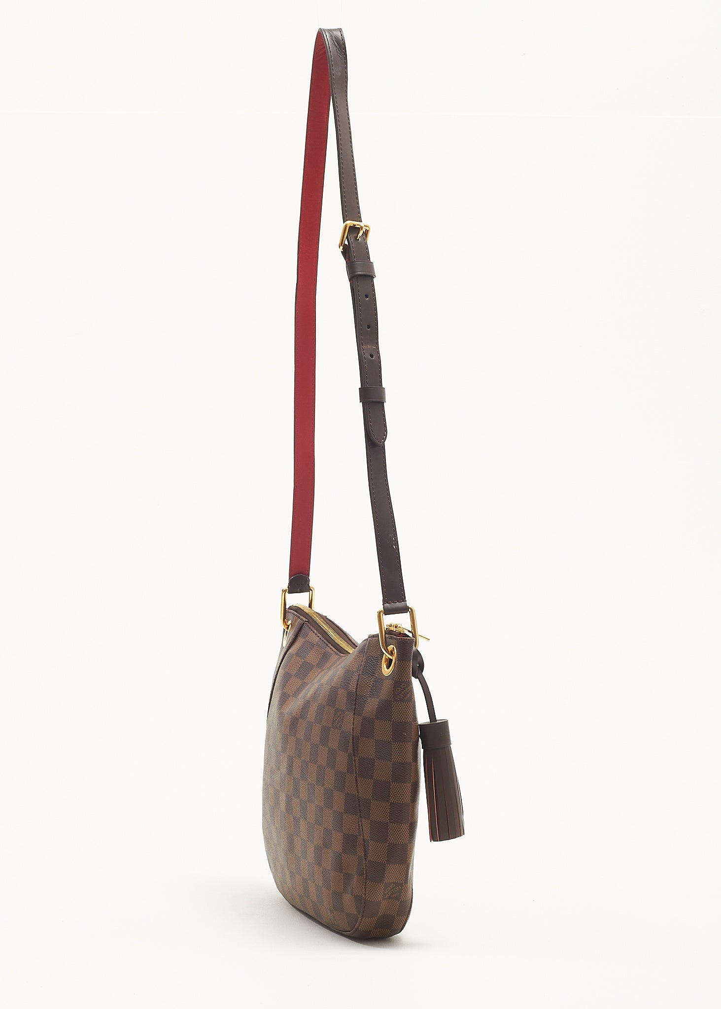 Louis vuitton crossbody red strap sale