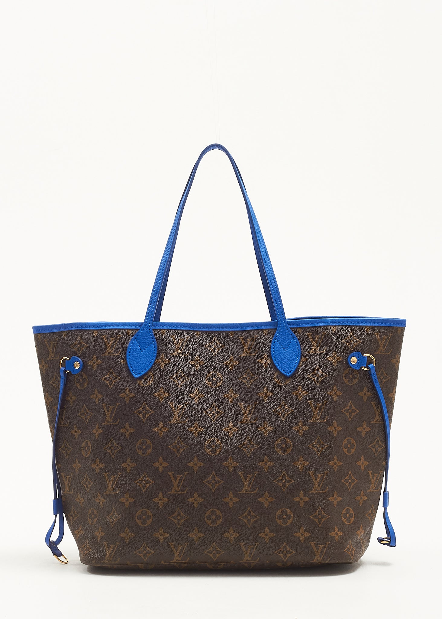 Louis Vuitton Monogram Grand Bleu Ikat Neverfull MM Tote Bag