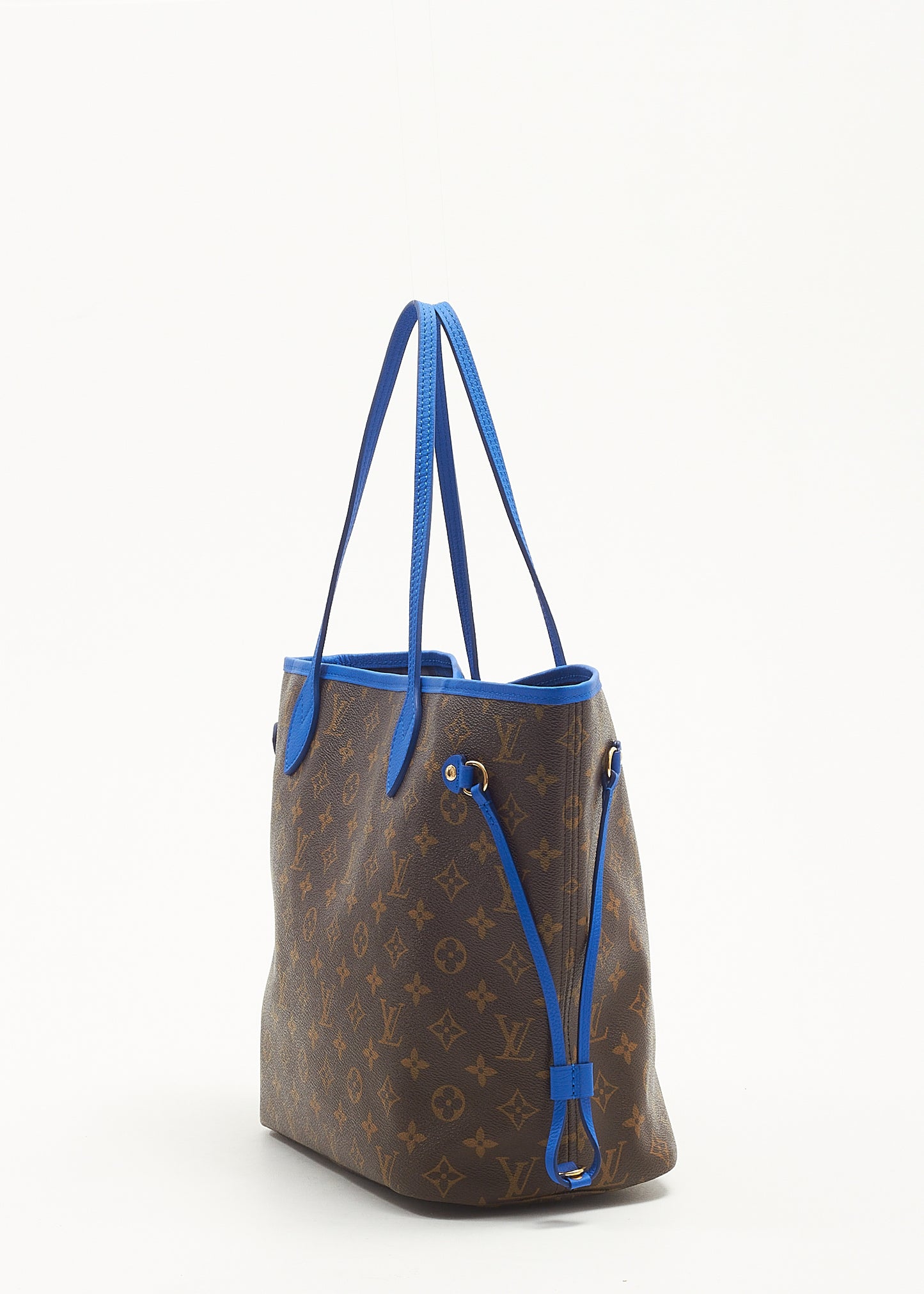 Louis Vuitton Monogram Grand Bleu Ikat Neverfull MM Tote Bag