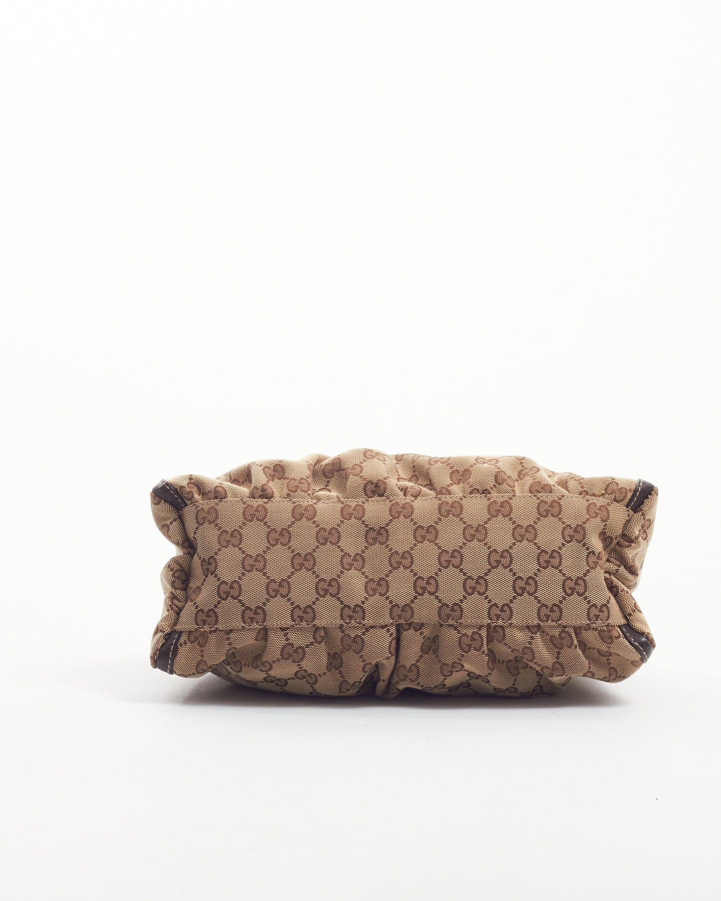 Gucci Brown Canvas Abbey D Ring Shoulder Bag