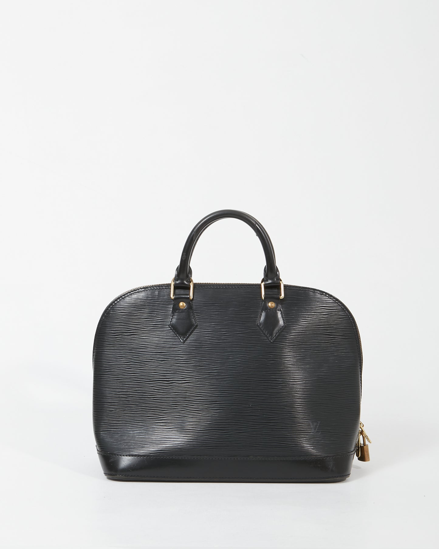 Louis Vuitton Black Epi Leather Alma PM Bag