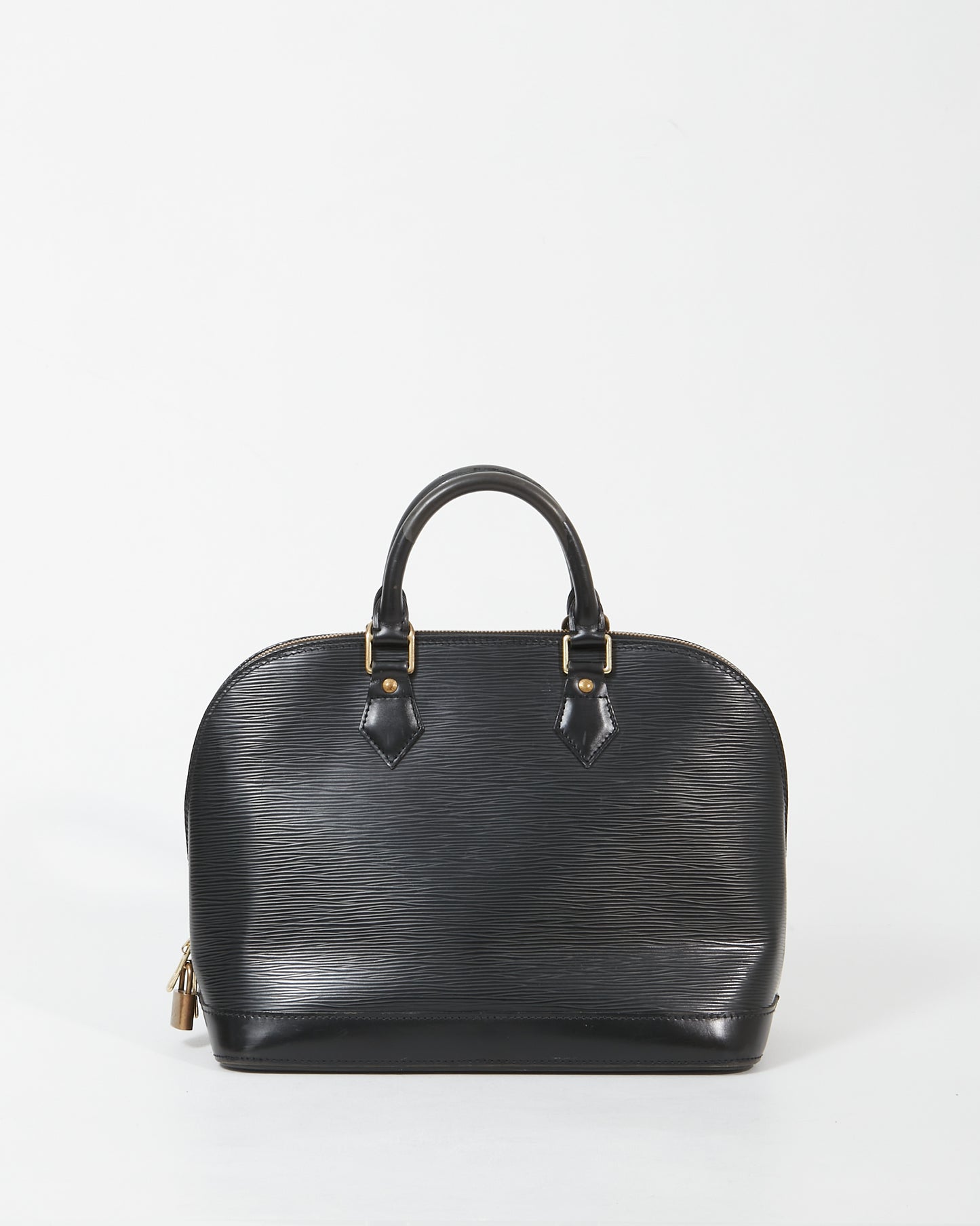 Louis Vuitton Black Epi Leather Alma PM Bag