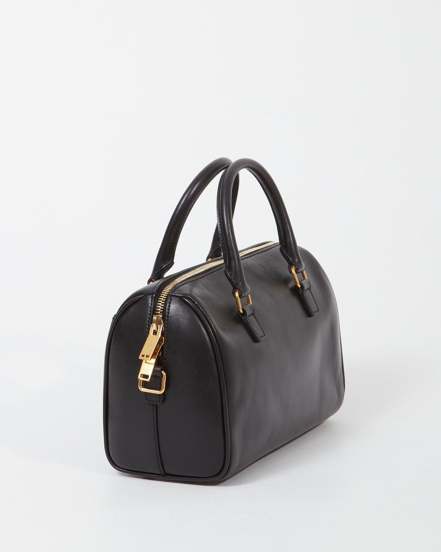 Saint Laurent Black Classic Baby Duffle Bag