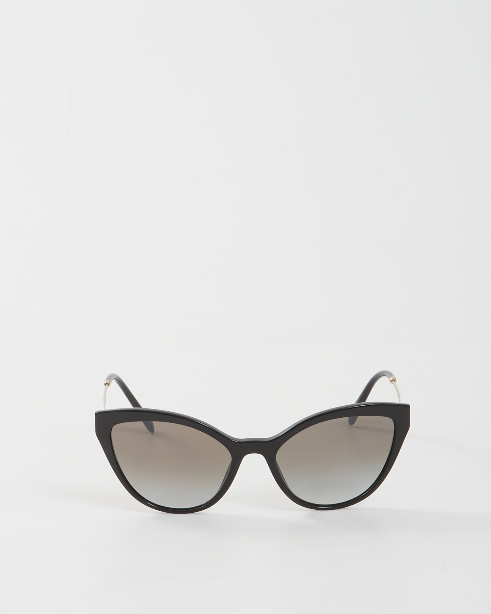 Miu Miu Black SMU03U Cat Eye Sunglasses