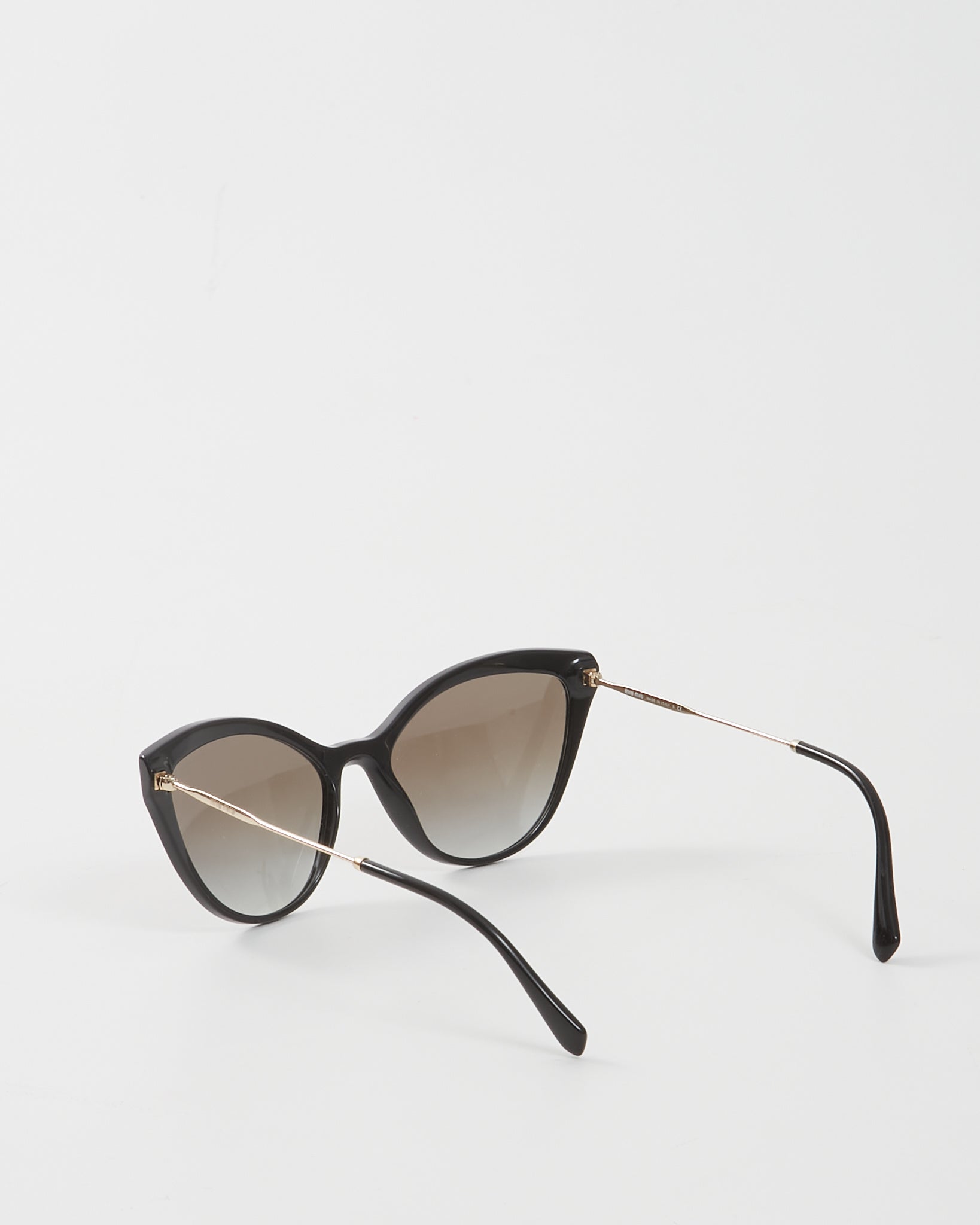 Miu Miu Black SMU03U Cat Eye Sunglasses