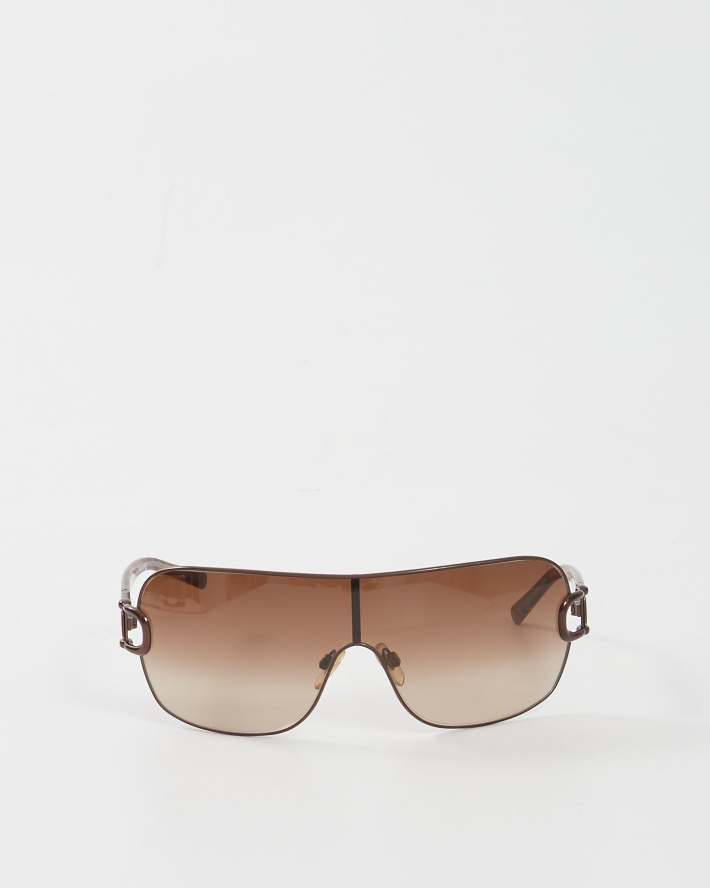 Burberry Brown B3001 One Lense Sunglasses