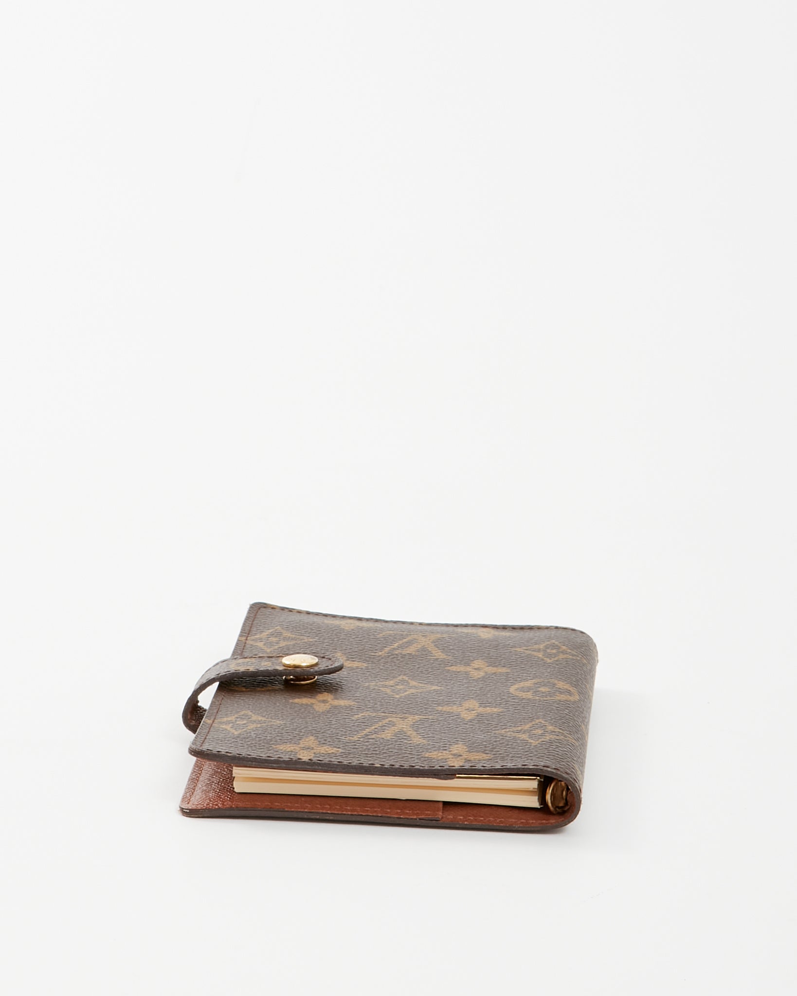 Louis Vuitton Monogram Canvas Small Ring Agenda Cover PM