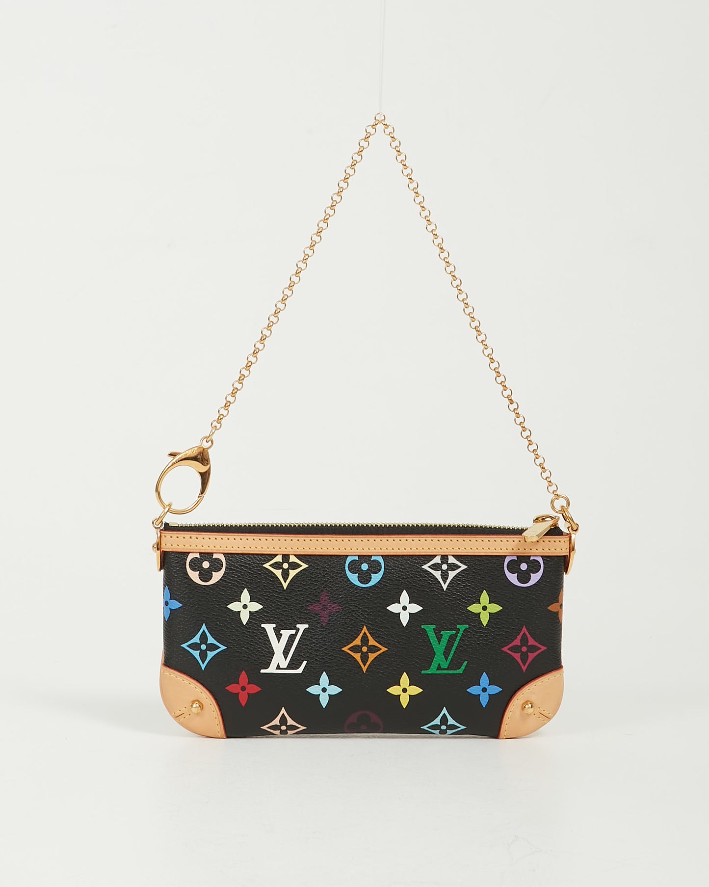 Louis Vuitton Multicolore Monogram Black Murakami Milla Pochette MM