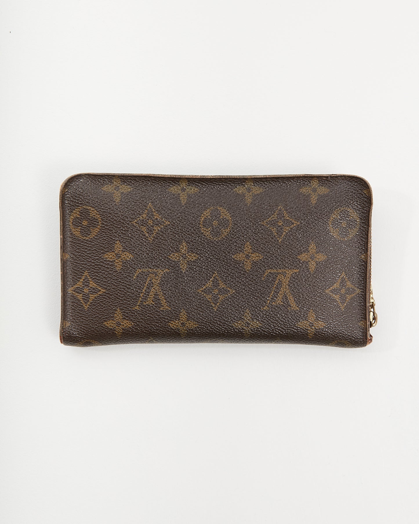 Louis Vuitton Monogram Continental Canvas Zippy Wallet