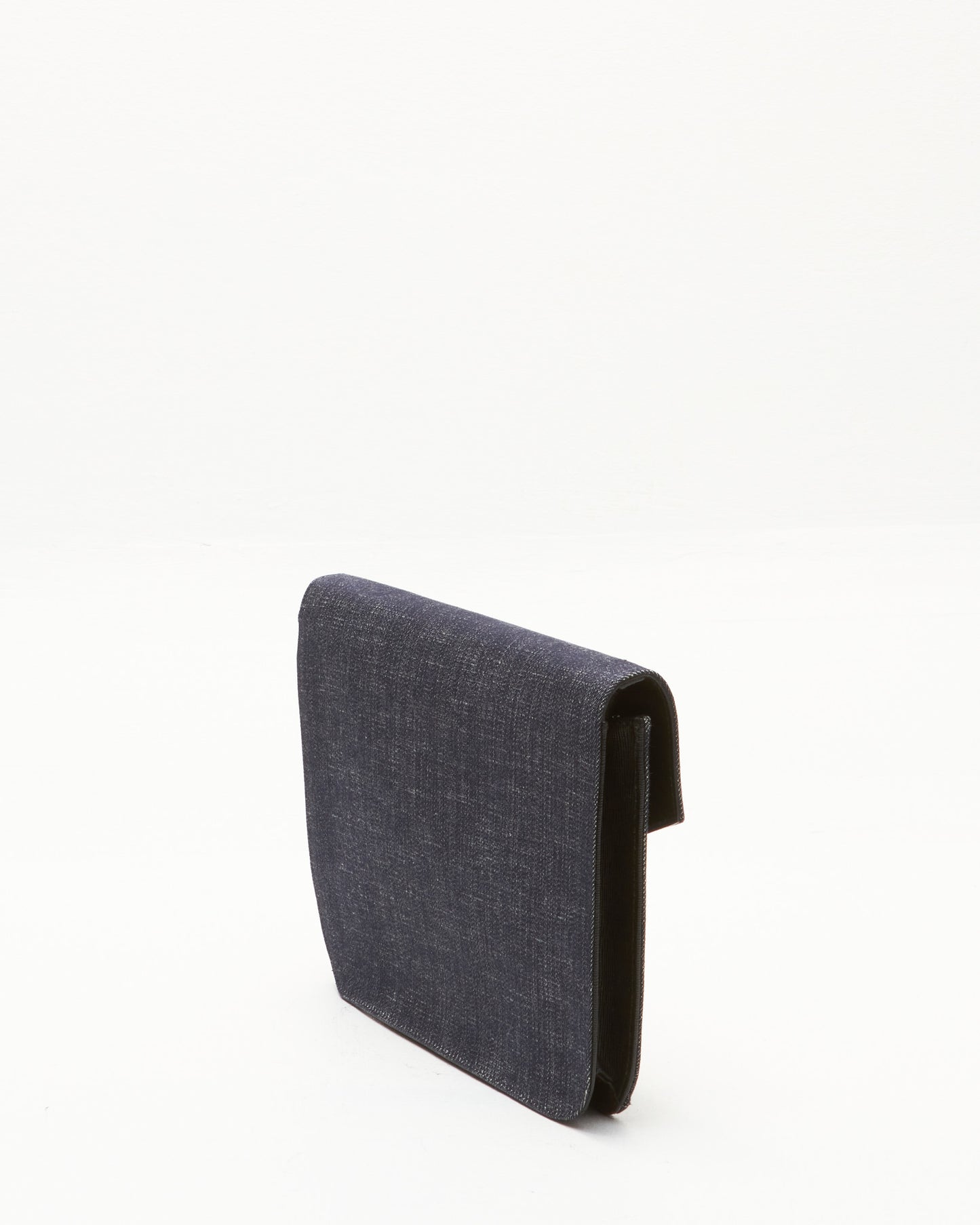 Fendi Denim Envelope Wristlet Clutch