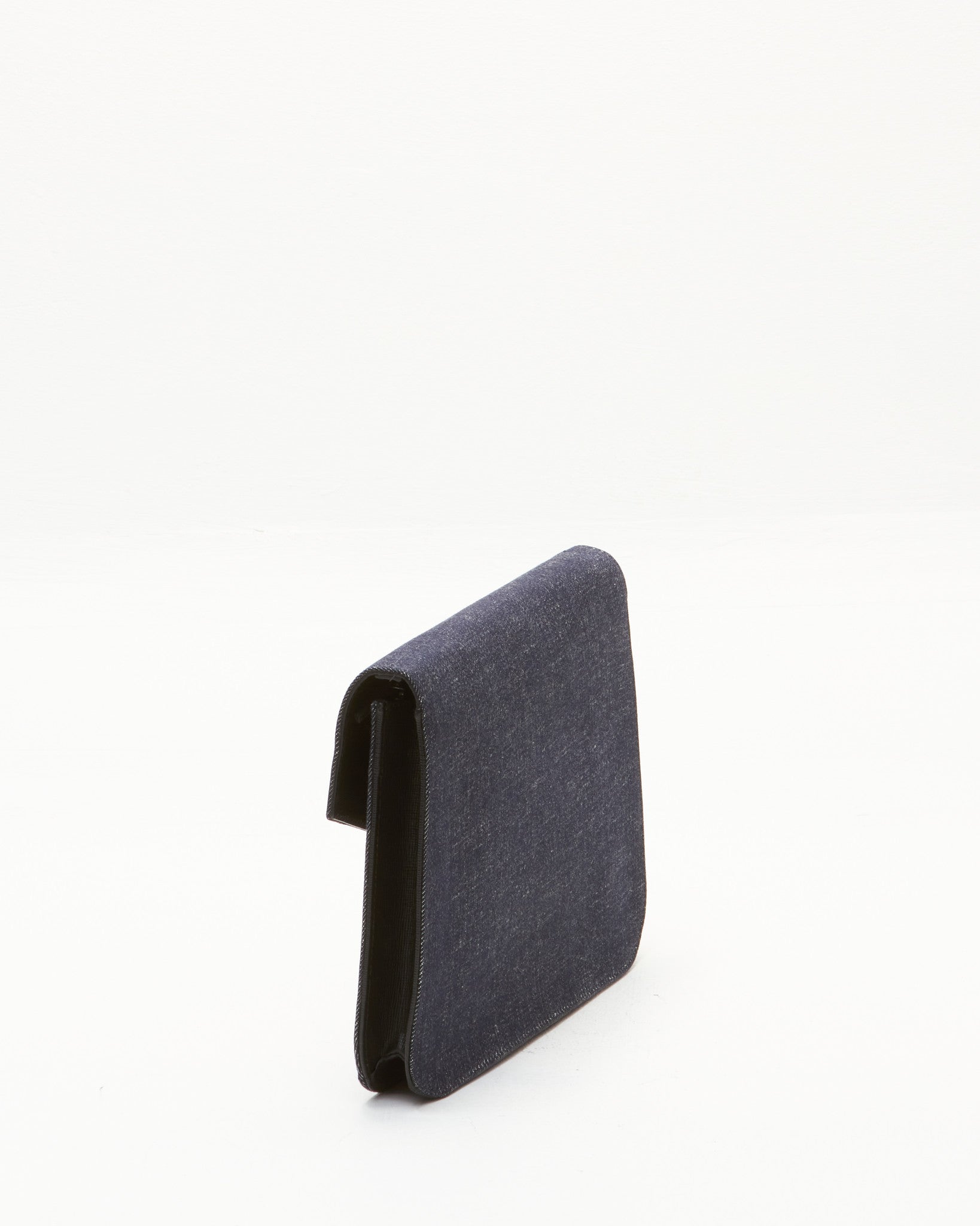 Fendi Denim Envelope Wristlet Clutch