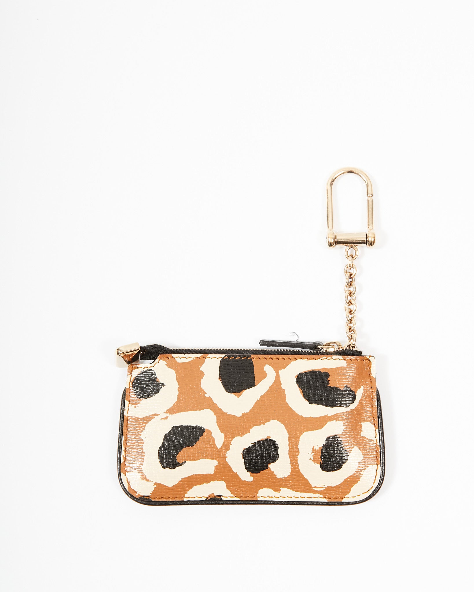 Gucci Tan Leopard Betty Shanghai Key Pouch