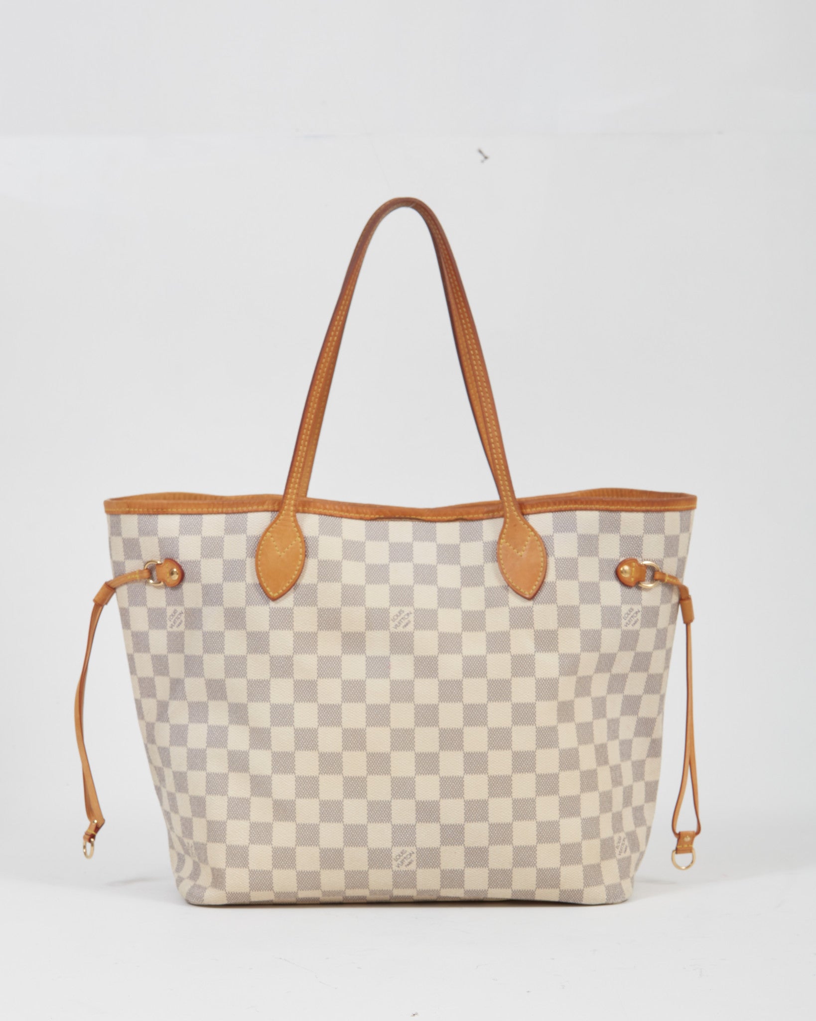 Louis Vuitton Damier Azur Canvas Neverfull MM Tote Bag