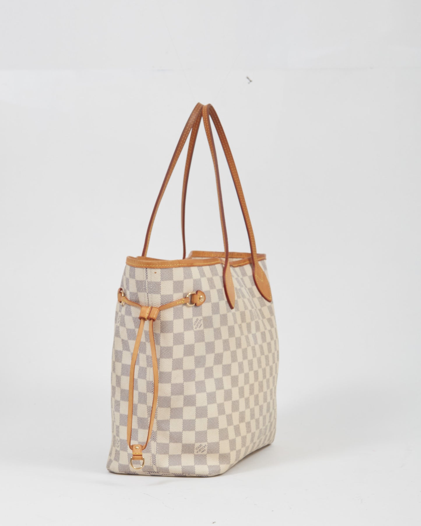 Louis Vuitton Damier Azur Canvas Neverfull MM Tote Bag