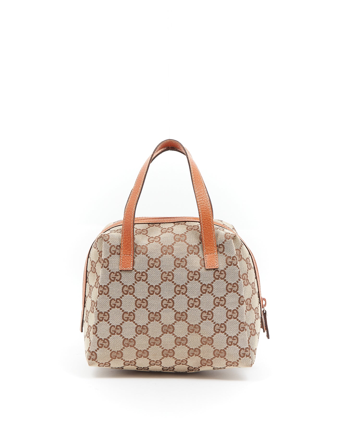 Gucci Beige GG Supreme Canvas Small Bowler Tote