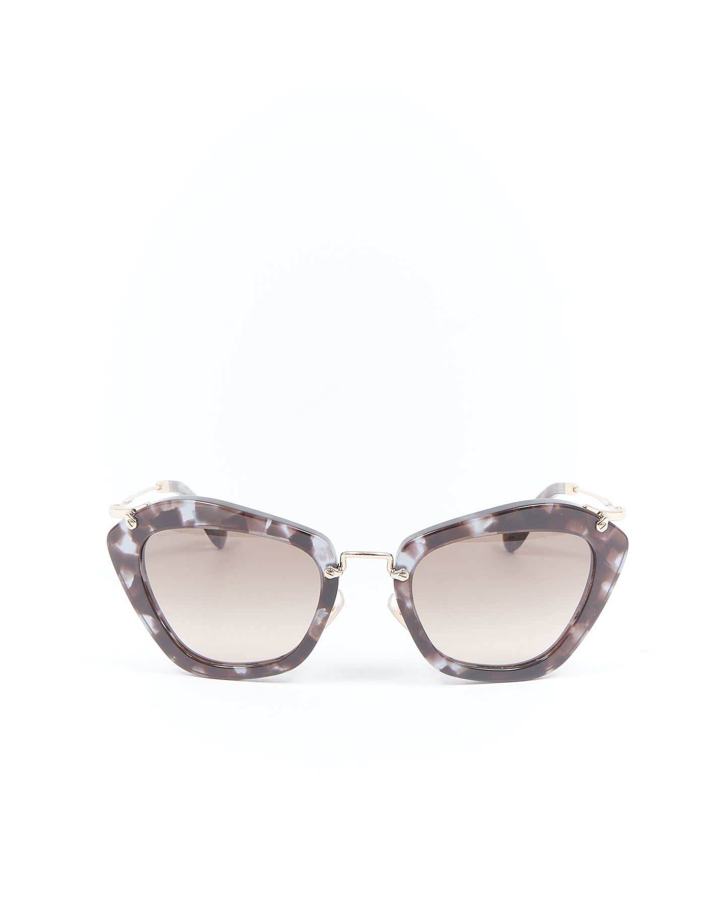 Miu Miu Purple Tortoise Cat Eye SMU 10N Sunglasses