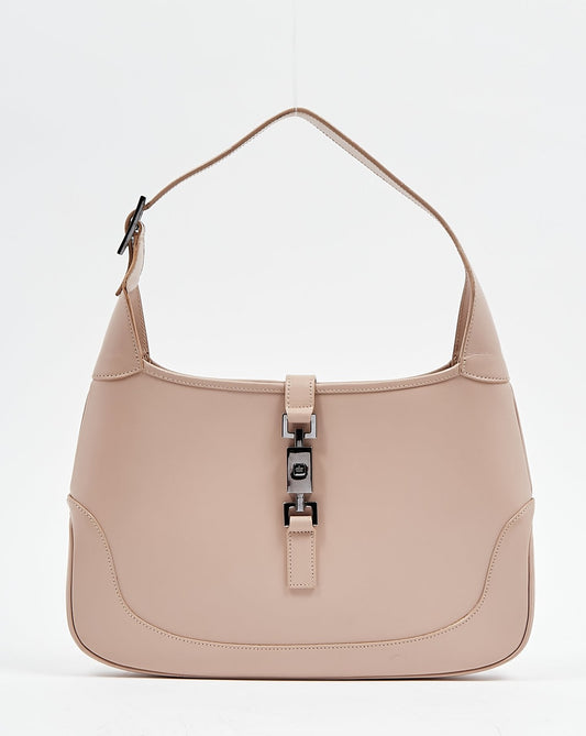 Gucci Beige Leather Small Jackie Shoulder Bag